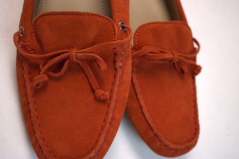 Ecco mokasyny skóra damskie