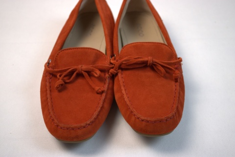 Ecco mokasyny skóra damskie