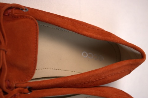 Ecco mokasyny skóra damskie