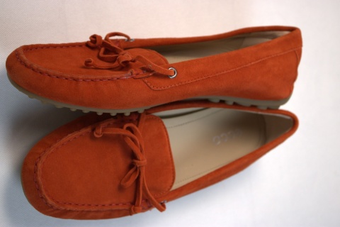 Ecco mokasyny skóra damskie