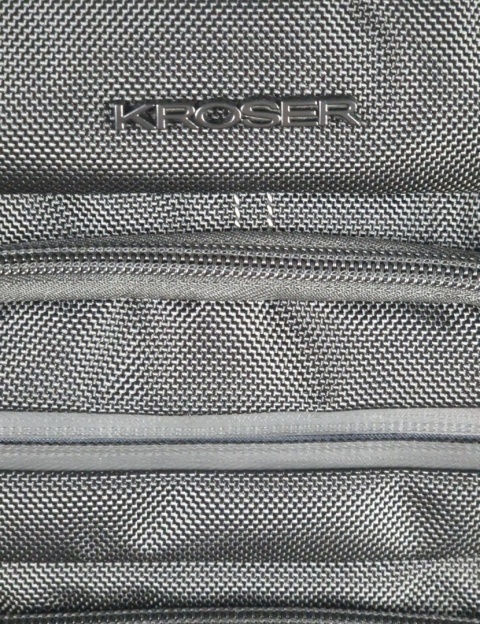 KROSER Wodoodporny PLECAK NA LAPTOPA 18,4 RFID czarny