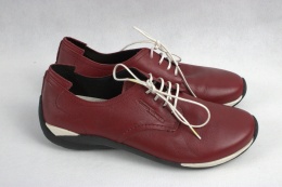 Camel Aktive  Moonlight 72 skórzane  czerwone buty damskie sportowe 39