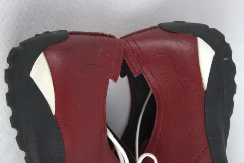 Camel Aktive  Moonlight 72 skórzane  czerwone buty damskie sportowe 39