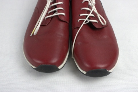 Camel Aktive  Moonlight 72 skórzane  czerwone buty damskie sportowe 39