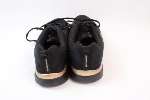 Sneakersy Skechers 12615 BKRG Czarny damskie 40 26 cm