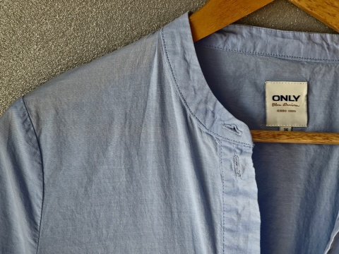 Sukienka Only lekka koszulowa 100% bawelna