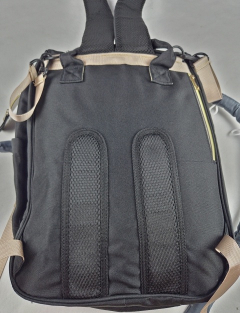 TORBA DLA MAMY PLECAK DO PRZEWIJANIA Z ŁÓŻECZKIEM Wielofunkcyjna torba niemowlęca