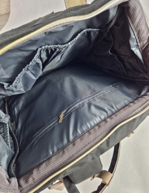 TORBA DLA MAMY PLECAK DO PRZEWIJANIA Z ŁÓŻECZKIEM Wielofunkcyjna torba niemowlęca