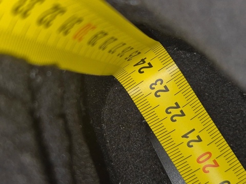 Anna Field lakierowane czarne botki z futerkiem ocieplane damskie sznurowane 37 24cm